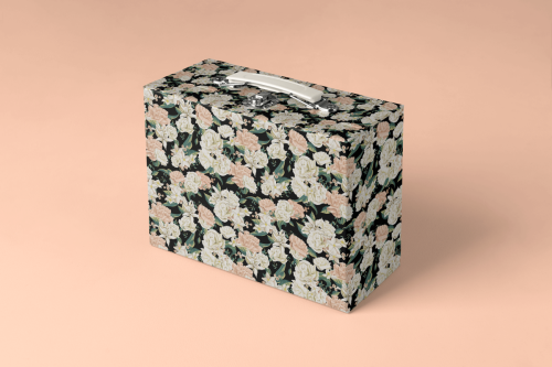 Estampado floral de rosas