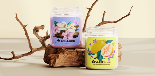 Etiquetas ilustradas